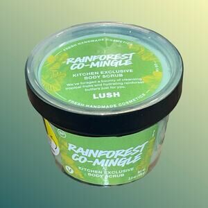 LUSH Rainforest Co-Mingle Body Scrub 3.5oz NEW Kitchen Exclusive April 2026 Rare